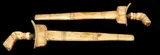 Untitled by Pair of Buffalo Bone Ceremonial Knives, offered Oct 2018