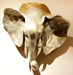 Untitled by Elephant Wall Decor, 20th century, offered Oct 2018