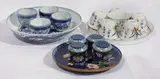 Republican period by A lot of assorted Chinese cups, porcelain , 17 pcs., offered Oct 2018