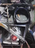 Dominique Alfonso, Endless Waiting, oil on canvas