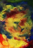 Gilda Cordero Fernando, Seeing with new eyes, Oil on paper
