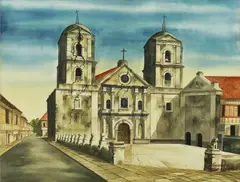 Untitled by Rodolfo Ragodon, watercolor on paper, offered Jul 2017