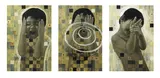 Manuel Sintos, a.) Scream Out 1
b.) Scream Out 2
c.) Hide, Oil on canvas