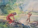 Irineo Miranda, Labandera