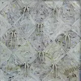 Jonathan Ching, All The White Horses, oil on canvas and resin