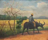 Jorge Pineda, Man on Carabao