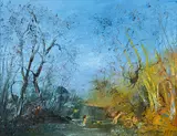 David Boyd, The Escape, 1972, from the Exile Series oil on canvas