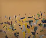 Fred Williams, Untitled (Lysterfield Landscape) gouache