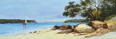 Gladstone Eyre, South Head from The Spit watercolour, watercolor
