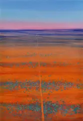 Ben Shearer, Birdsville Track 2004 watercolour signed and dated lower right: BEN SHEARER '04, watercolor