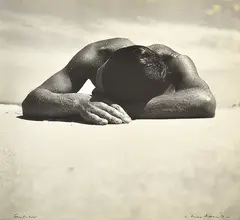 Max Dupain, Sunbaker 1937 silver gelatin print, later printing