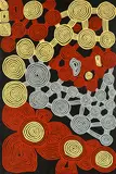 Ronnie Tjampitjinpa, Tingari Cycle 1997 acrylic on linen