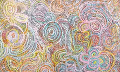 Alkawari Dawson, Wati Kalaya 2007 acrylic on canvas, acrylic
