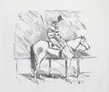 Hugh Sawrey, The Bush Hoop lithograph