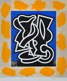 Alun Leach-Jones, Untitled screenprint 51/100 53.5 x 45.5cm
