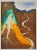 Arthur Boyd, Princess of Shamakhan lithograph 16/40 59.5 x 44cm, lithograph