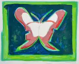 Alice's Feet screenprint 26/75 50 x 63cm by Charles Blackman, screenprint, sold Nov 2014