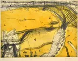 John Olsen, Seaport of Desire 2002 coloured etching 2/90 43 x 59cm, etching