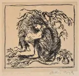 Arthur Boyd, The Prodigal etching edition of 25 10 x 11cm, etching