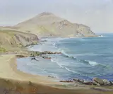 George Whinnen, 800res The Bluff, S.A. 1937 oil on canvas signed and dated lower left: George Whinnen 37 50 x 60cm, oil