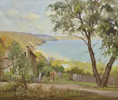 Carlyle Jackson, 8res Lorne oil on canvas signed lower left: Carlyle Jackson 54.5 x 64.5cm, oil