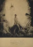 O Man! Take Heed 1922 etching, engraving, stipple and roulette 36/55 signed and dated lower right: Norman Lindsay by Norman Lindsay, 1922, etching, sold Sep 2014