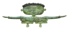 Dean Bowen, Aeroplane Boy 2004 bronze, ed. 4/6 artist's name and edition incised verso 91 x 248 x 35cm, sculpture