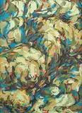 Stanley de Teliga, The Cool Off 1967 acrylic on board, acrylic