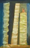 Sam Atyeo, Triad Facades watercolour signed lower right: S. Atyeo, watercolor