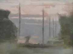 Clarice Beckett, september - marked down CR 11/6/14 Eternity oil on board, oil