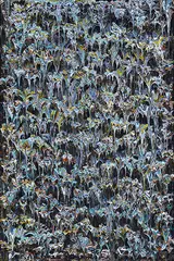 Asher Bilu, Untitled c.1988 polyvinyl acetate resin and pigments on wooden construction