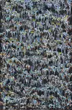 Asher Bilu, Untitled c.1988 polyvinyl acetate resin and pigments on wooden construction