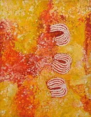 Myra Cook, Wati Kuri Kutjarajara acrylic on canvas inscribed with artist's name, title, date and Irrunytju Arts cat no.IRR081289 and Agathon Galleries cat no. AGNC1010080039 verso 206 x 170cm, acrylic