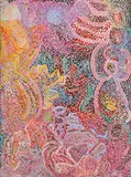 Alkawari Dawson, Kalaya Wati 2007 acrylic on canvas inscribed with artist's name, title, date and Irrunytju Arts cat no.IRRAD071107 and Agathon Galleries cat no. AGAD0810070048 verso 121 x 91cm, acrylic