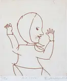 Charles Blackman, Axiom, etching ed. 8/50