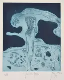 John Olsen, Jessica's Poem, 1978, etching ed. 32/60