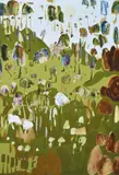 Matthew Simmons, Ant Hill, 2004, oil on canvas