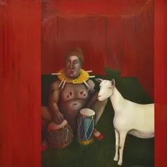 Nerissa Lea, Resuscitation 2, oil on canvas