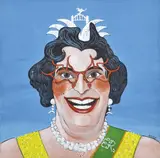Martin Sharp, Barry Humphries as Dame Edna Everage