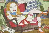 Arlene Textaqueen, I Shouldn't Have Put it There to Tempt You (Dana), 2005, texta on paper