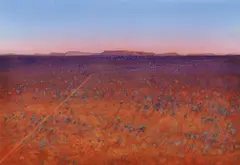 Ben Shearer, Road to the Ranges, 2004, watercolour