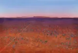 Ben Shearer, Road to the Ranges, 2004, watercolour