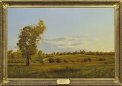 Joseph Frost, Afternoon Calm, Lindsay Park, Barossa Valley, SA, 1984, oil on canvas