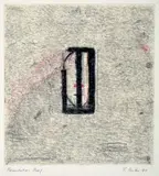 Paul Partos, Unititled, 1990, etching P/P