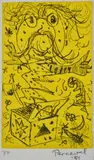 John Perceval, Jack in the Box, 1989, coloured etching P/P