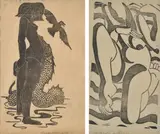 Ralph Trafford Walker, Pair of Works:, linocut (2)