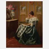 Karl Maria Schuster, Lesende Dame