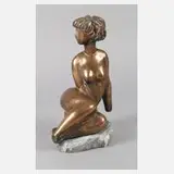 Umberto Volante, Mädchenakt, Bronze