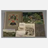 F. X. Veesmann, Teilnachlass, Aquarell und Schriftzug „Mappe1 Aquarelle“