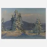 Richard Sachs, Fichten in Winterlandschaft